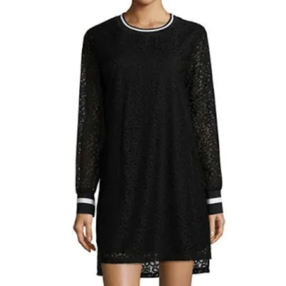 Love Reign Lace Jersey Style Dress